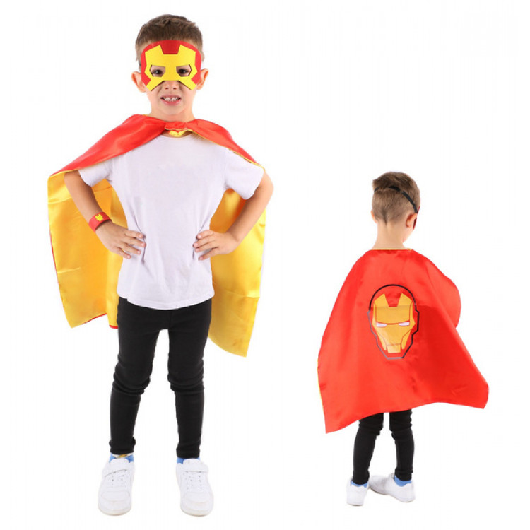 Kostým Iron man – plášť s maskou